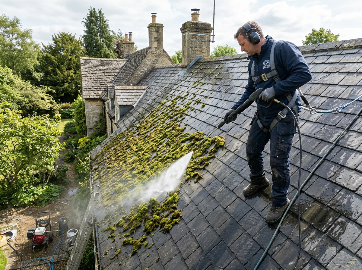 Moss & Algae Removal - Image 1