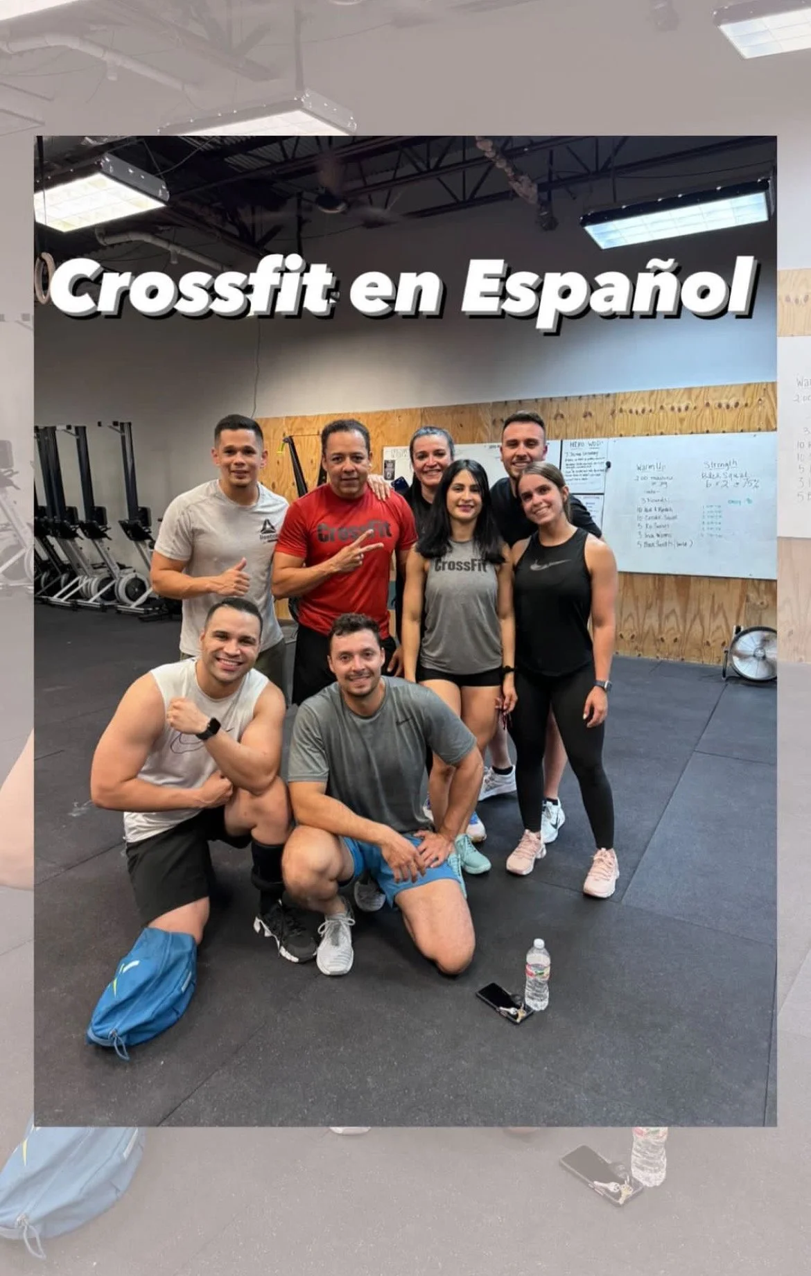 Athlete performing weightlifting at North Dallas CrossFit