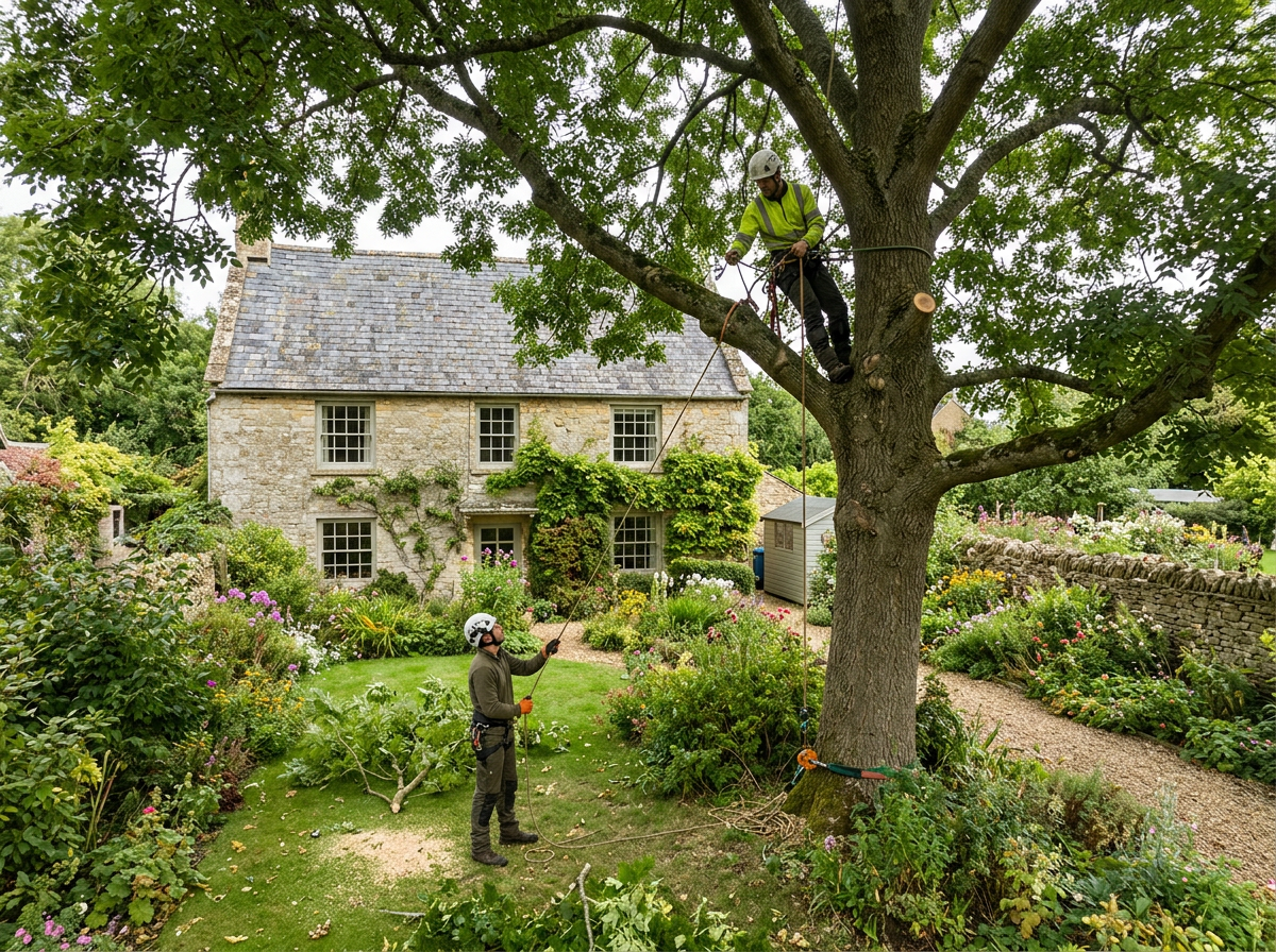 The Canopy Edge team of professional arborists in Northamptonshire