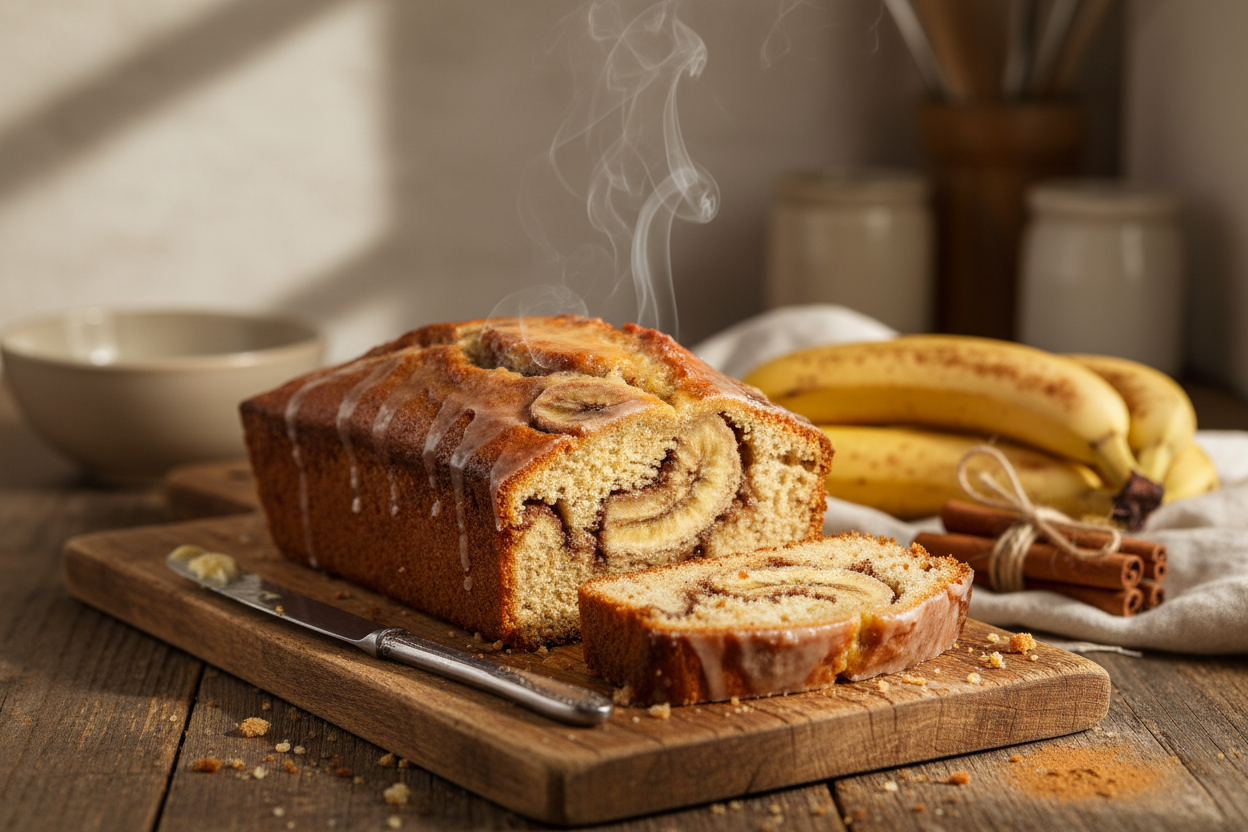 Bolo de Banana de Caneca