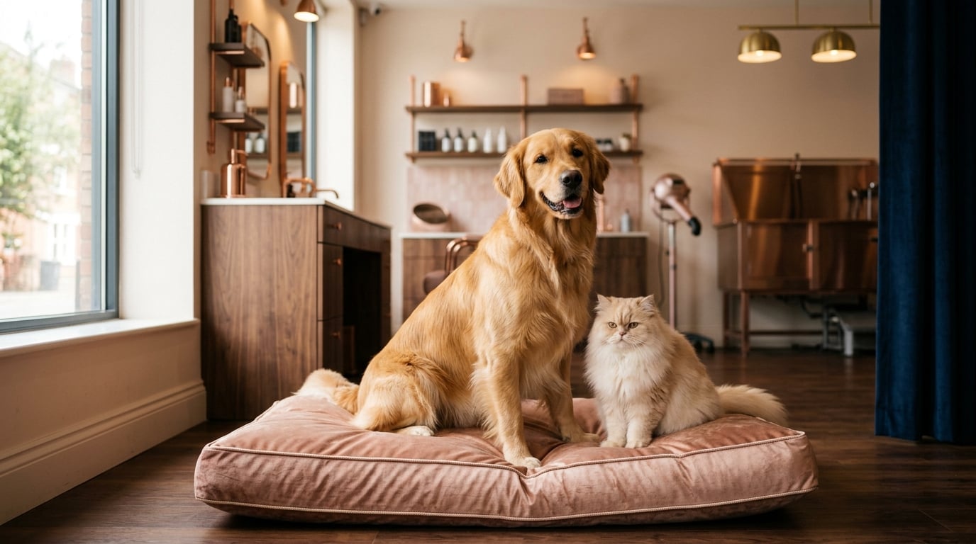 Premium pet grooming salon