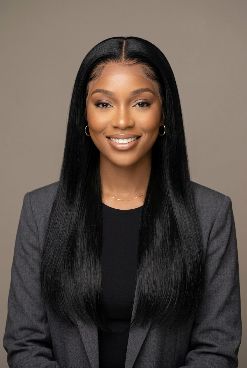 Aurora Sleek Synthetic Lace Front