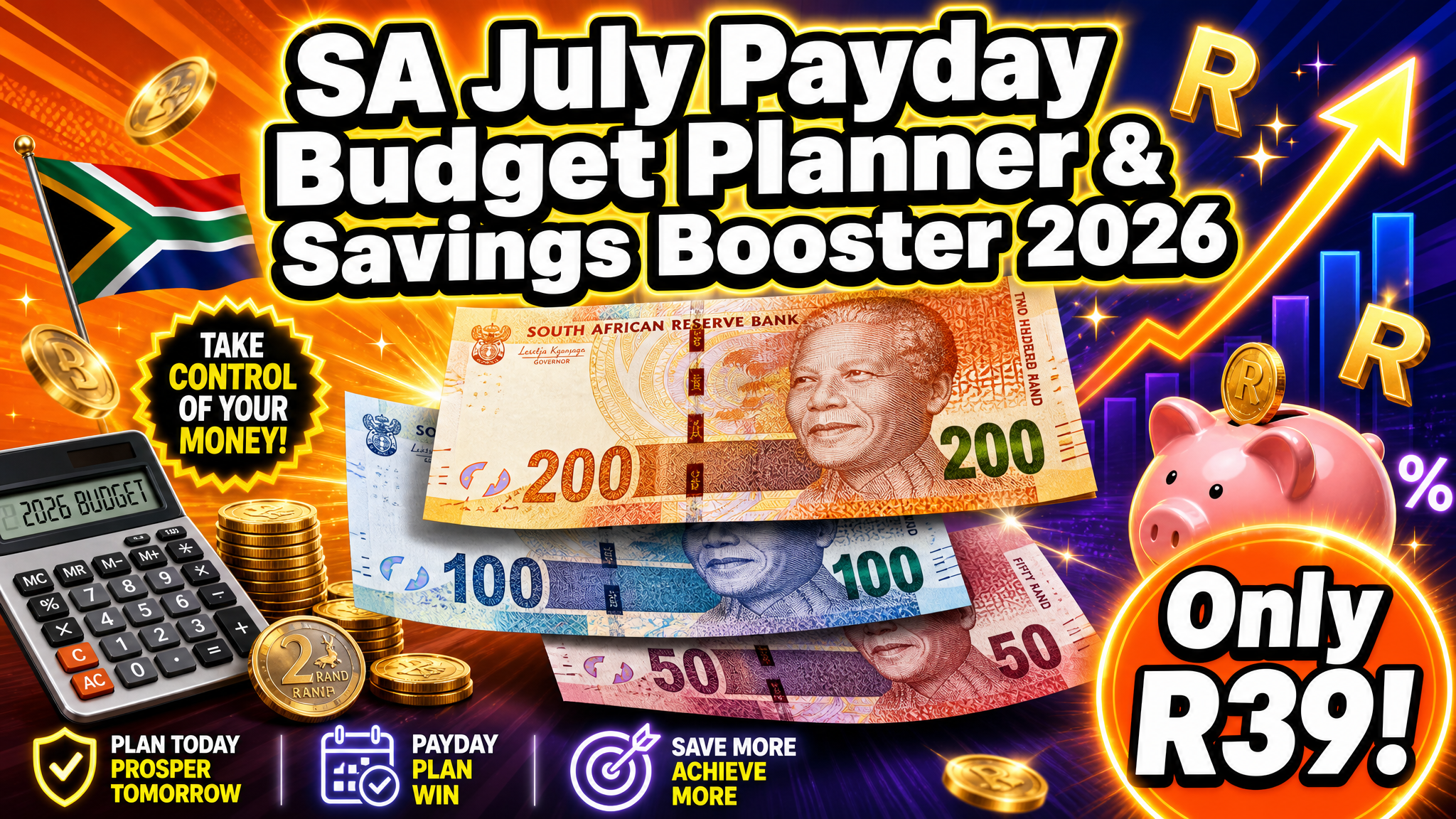 SA July Payday Budget Planner & Savings Booster 2026