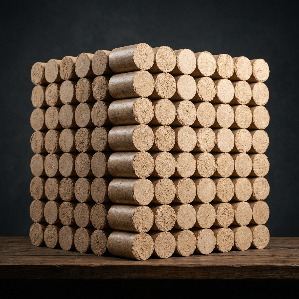 Holzbriketts