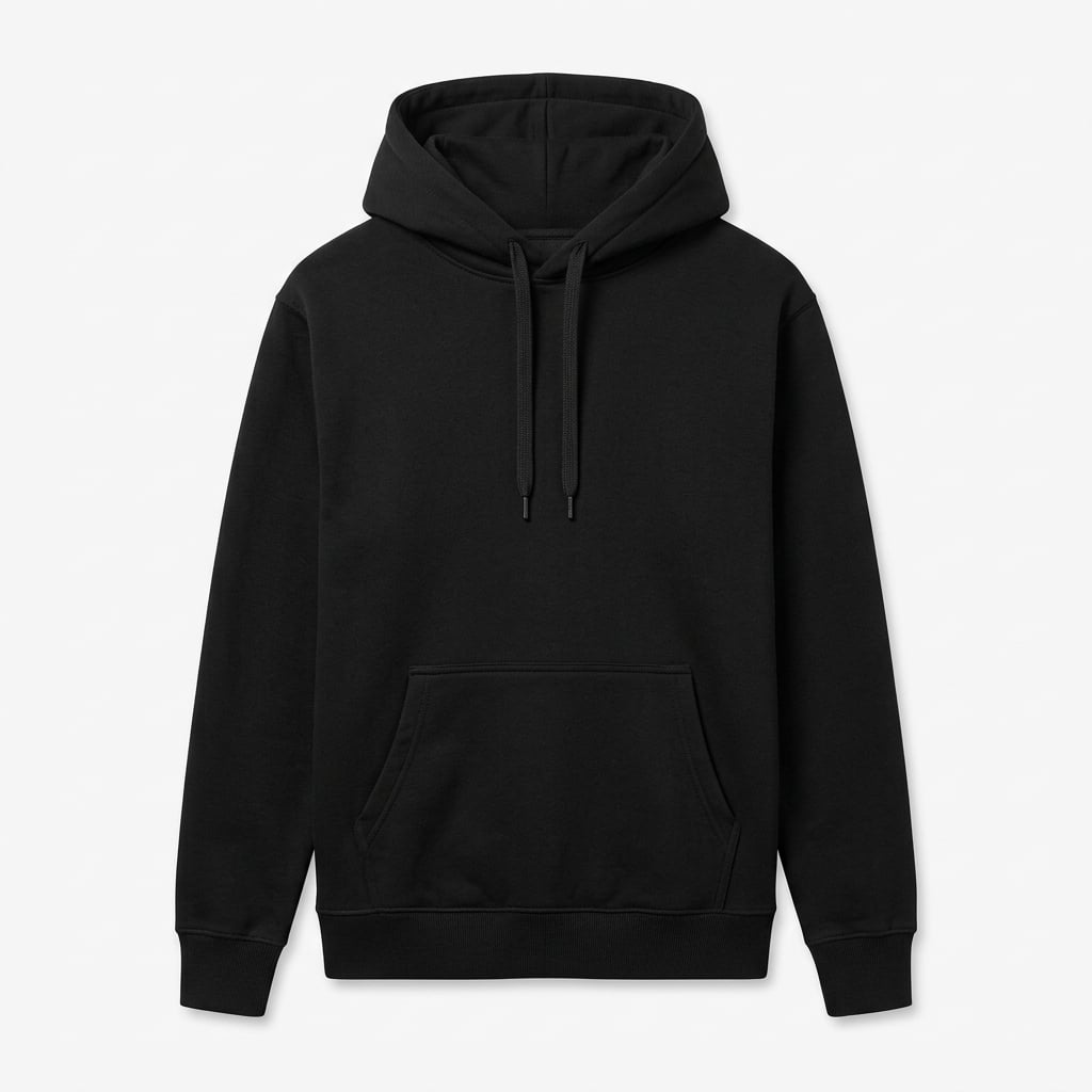 Gildan Heavy Blend Hooded Sweatshirt in Black