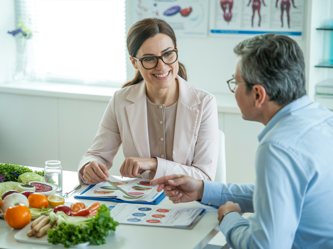 Nutritional counseling session
