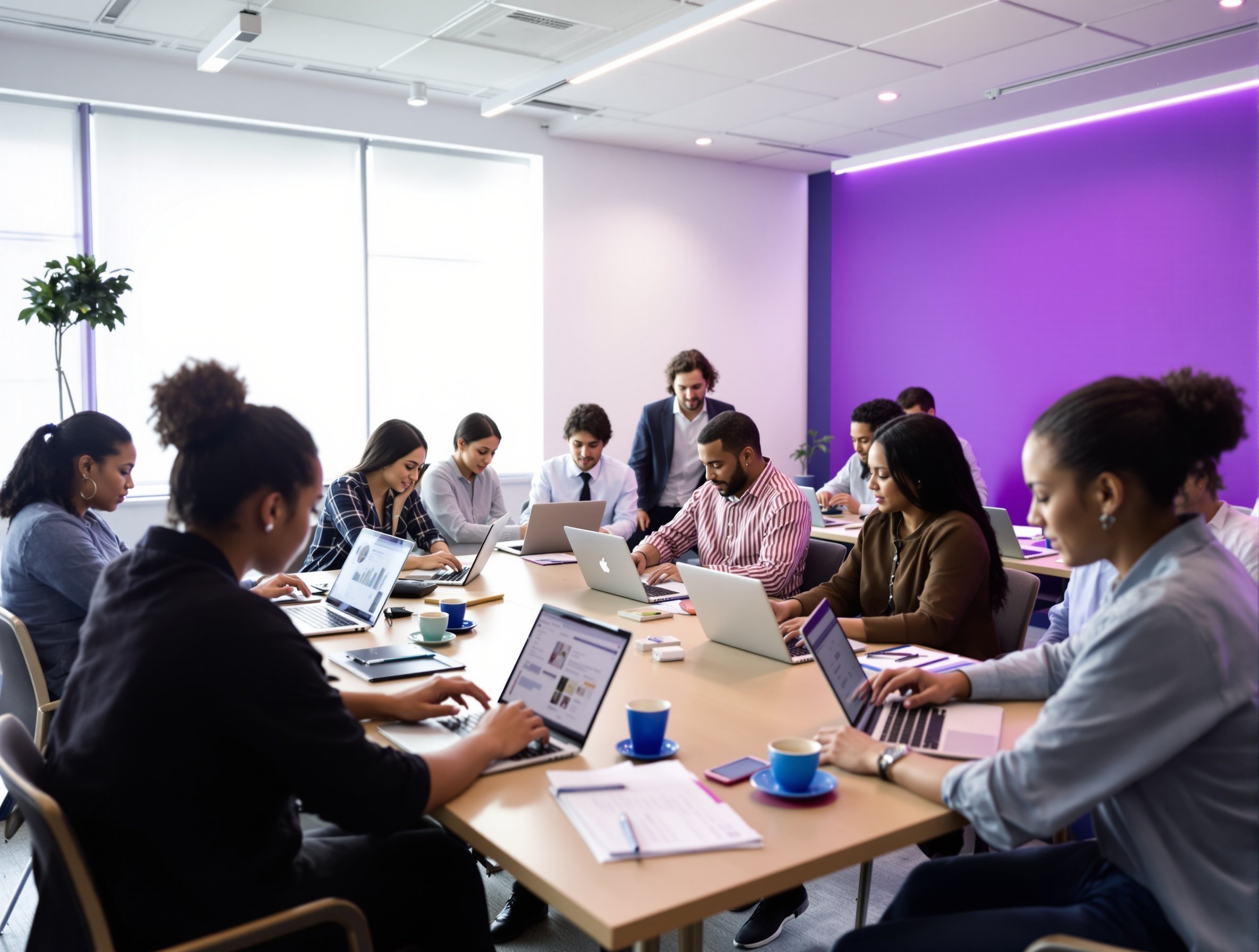 Professional training and learning environment