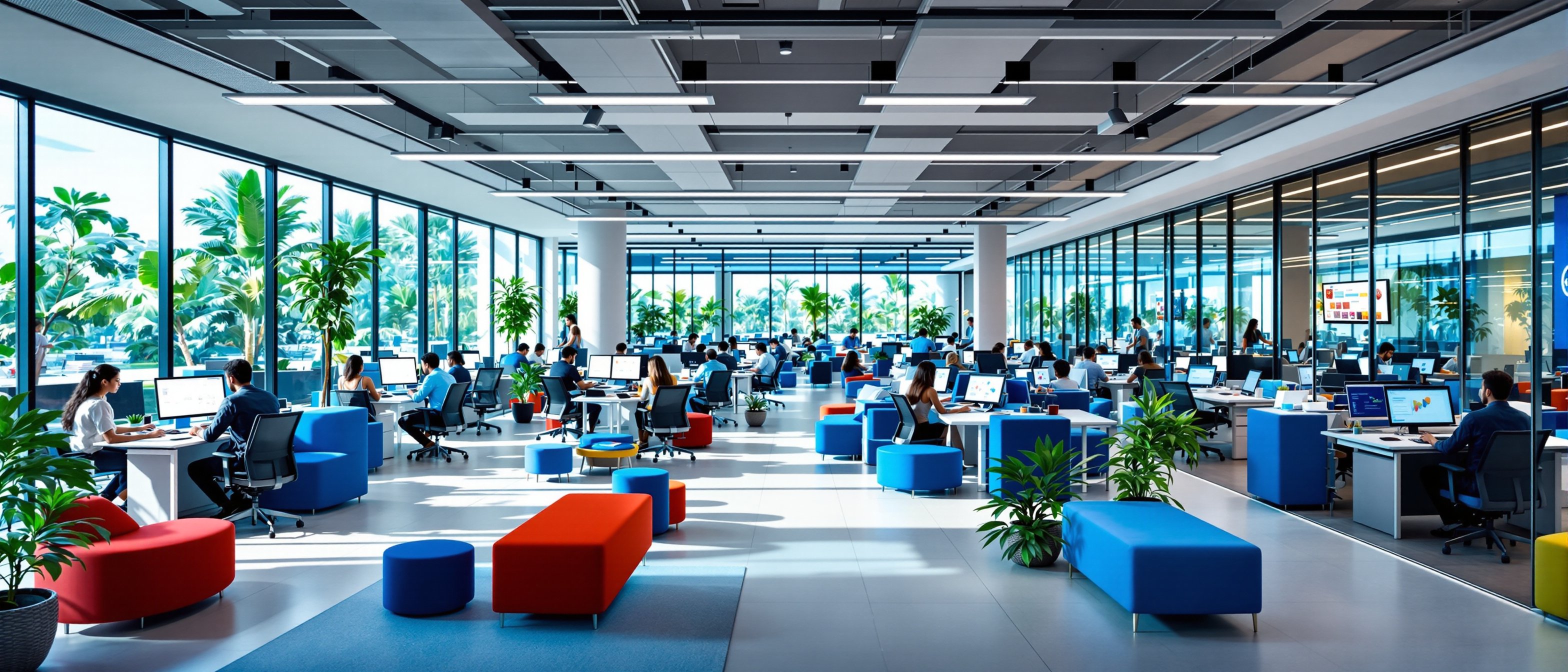 Modern Tech Office in Negombo - Negombosoft Team