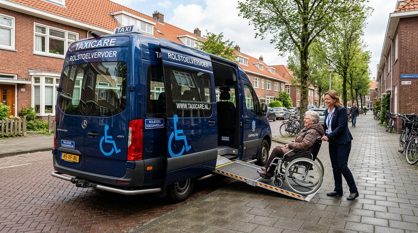 Rolstoeltoegankelijk taxivervoer