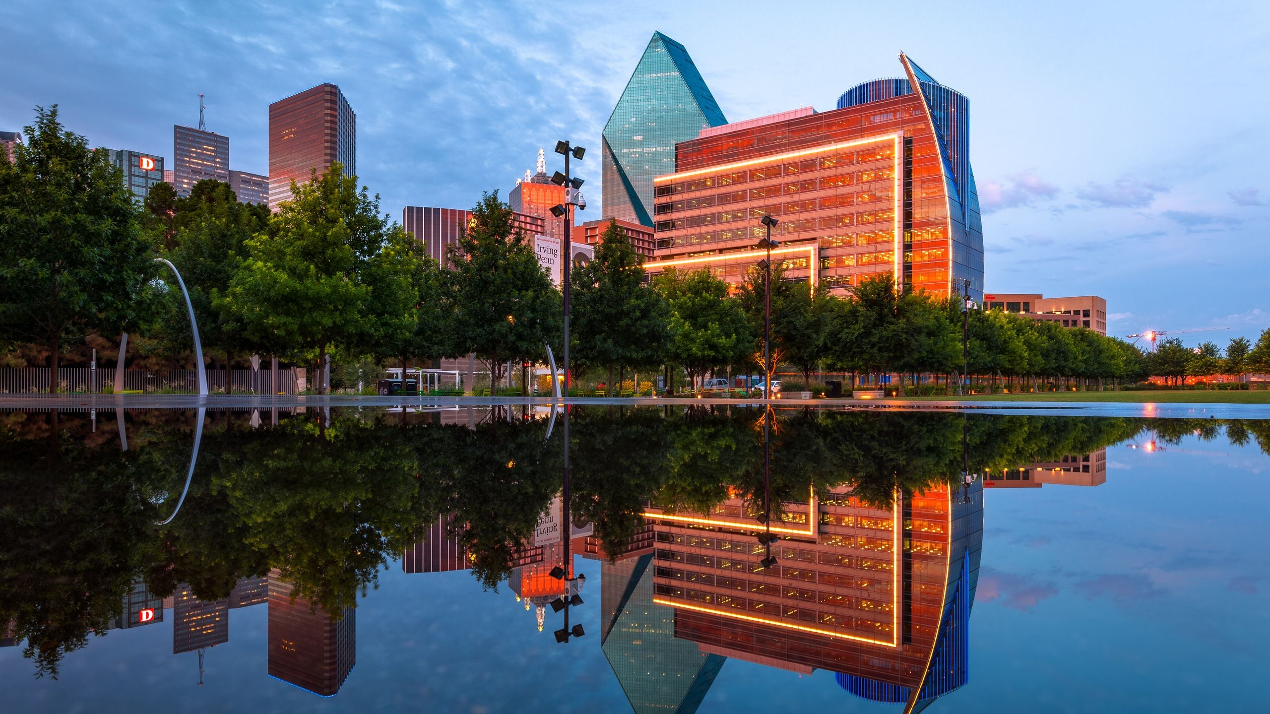 Dallas skyline representing Aquila Financial and Tax Services presence