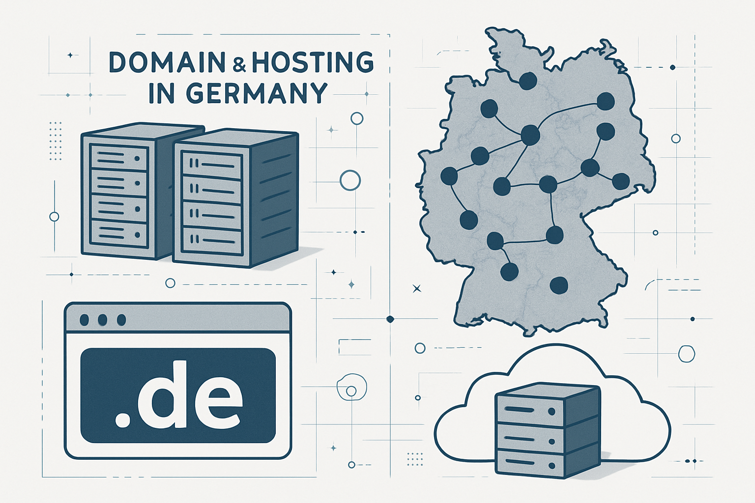 Выбор домена и хостинга для сайта в Германии