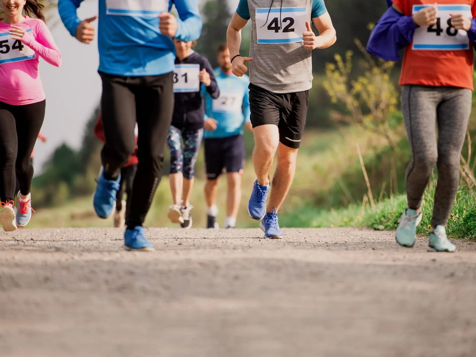 Active person exercising outdoors demonstrating increased energy from shilajit