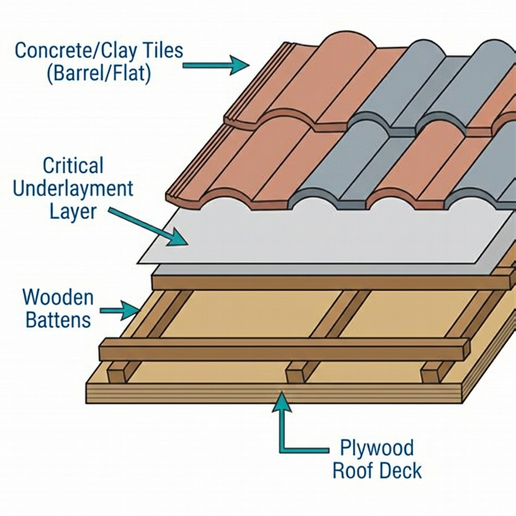 Reference: Concrete / Clay Tile