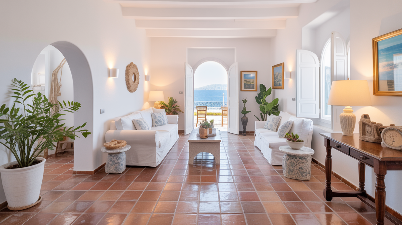 Interno di un B&B a Siracusa