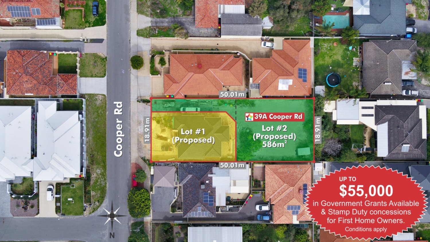 Premium residential land lot in Perth ready for development