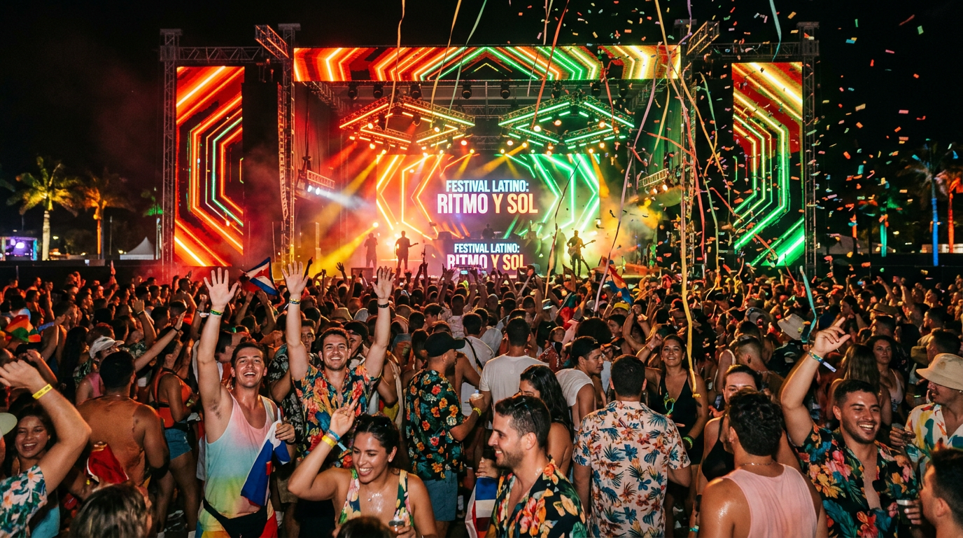 Rio Karnavalı Canlı Sahne konseri