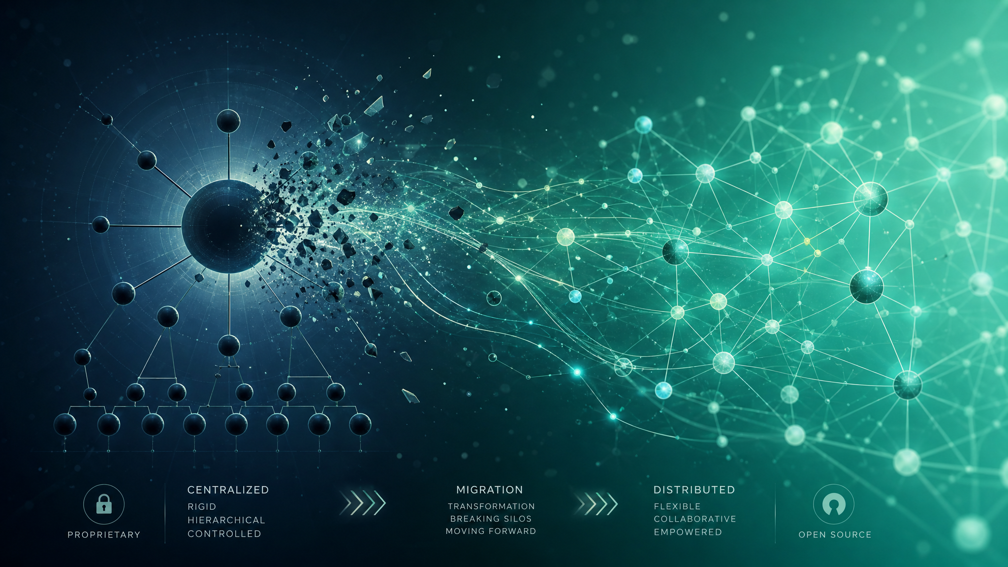 Migration from centralized to distributed
