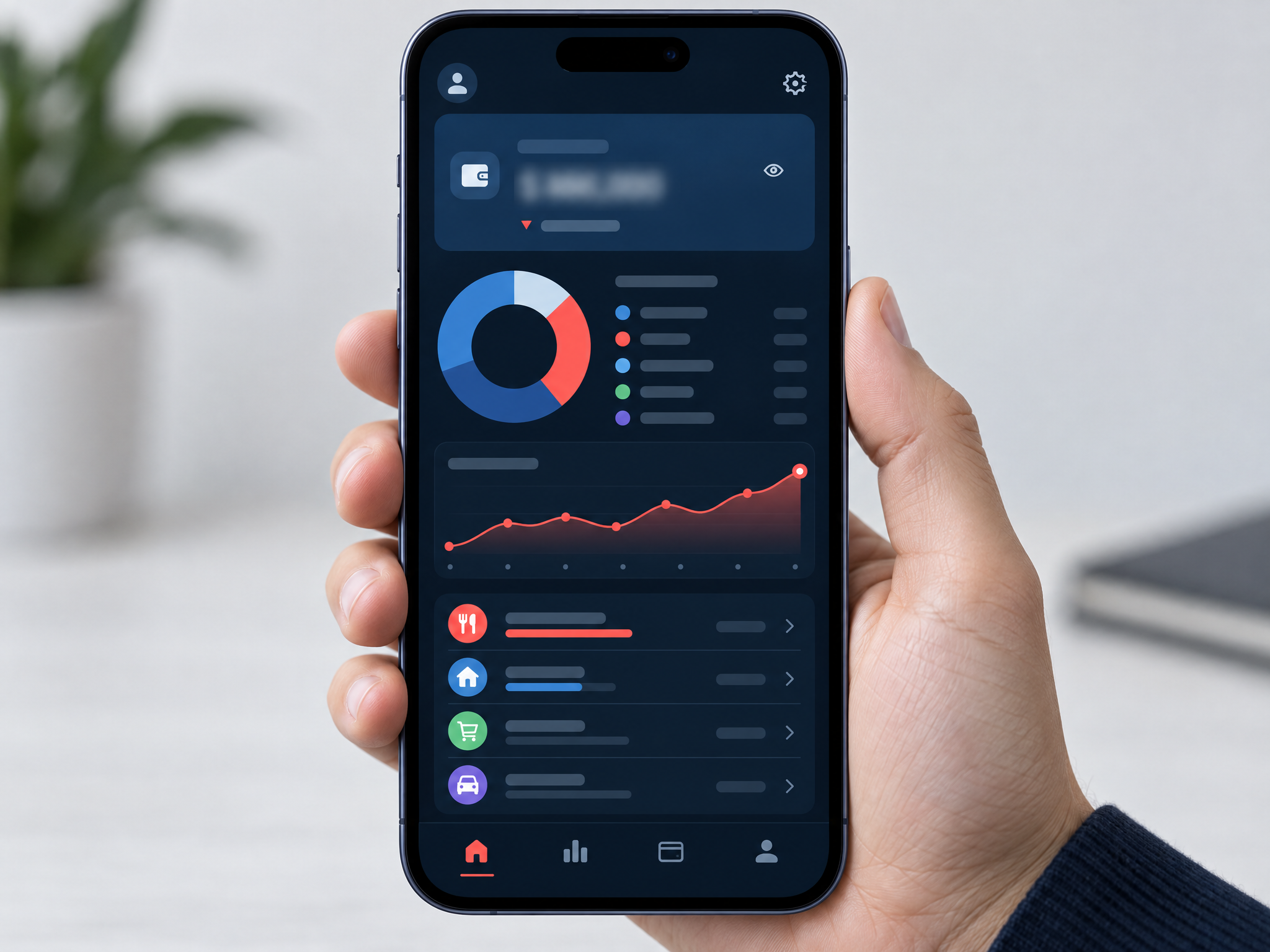 MiPlata — App de finanzas personales (Premium)