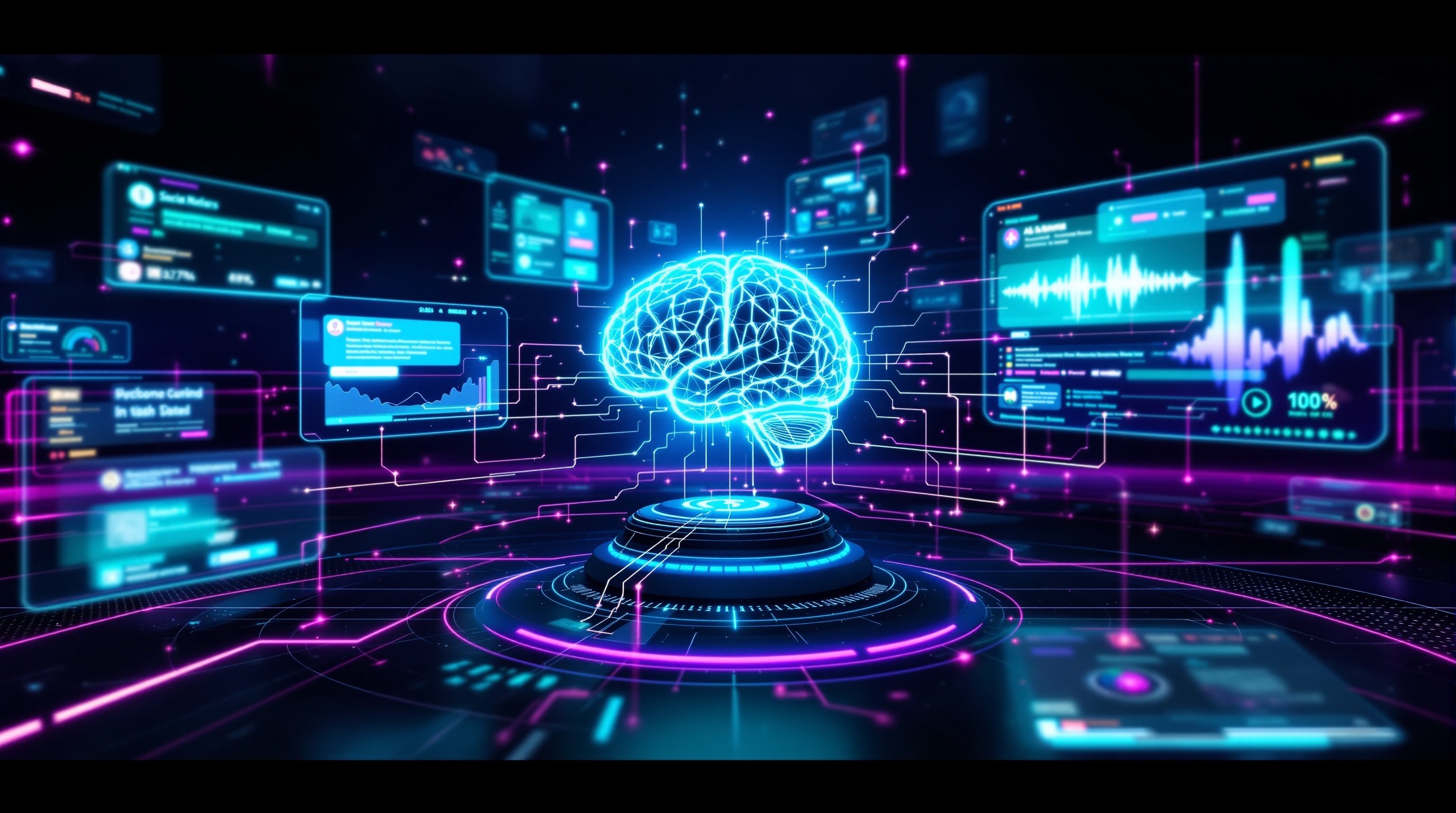The Future of Social Media: AI Agents Taking Over