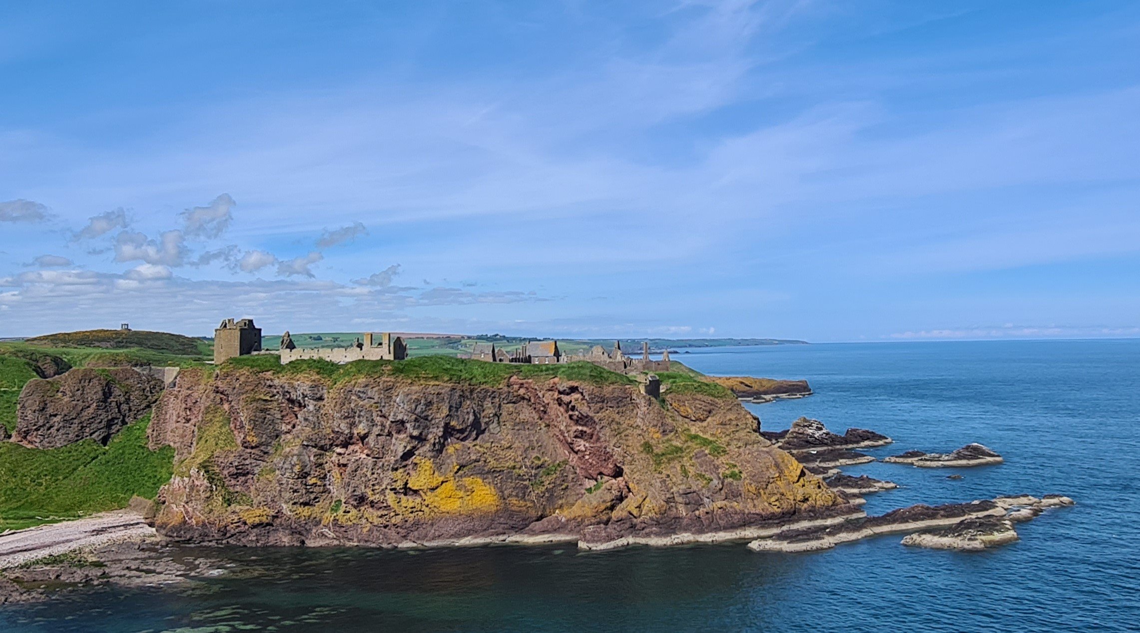 Aberdeen coastal scenery