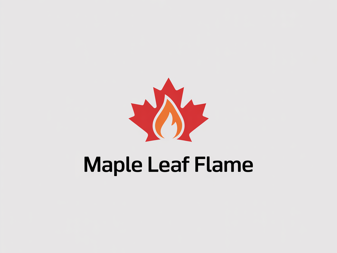 Maple Leaf Flame logo