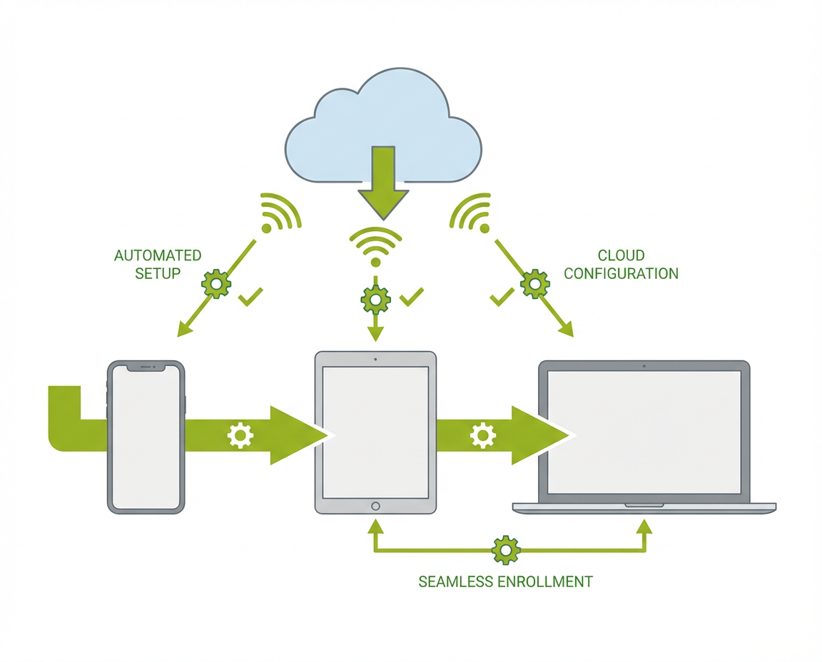 JAMF Now Zero-Touch Deployment für Apple Geräte