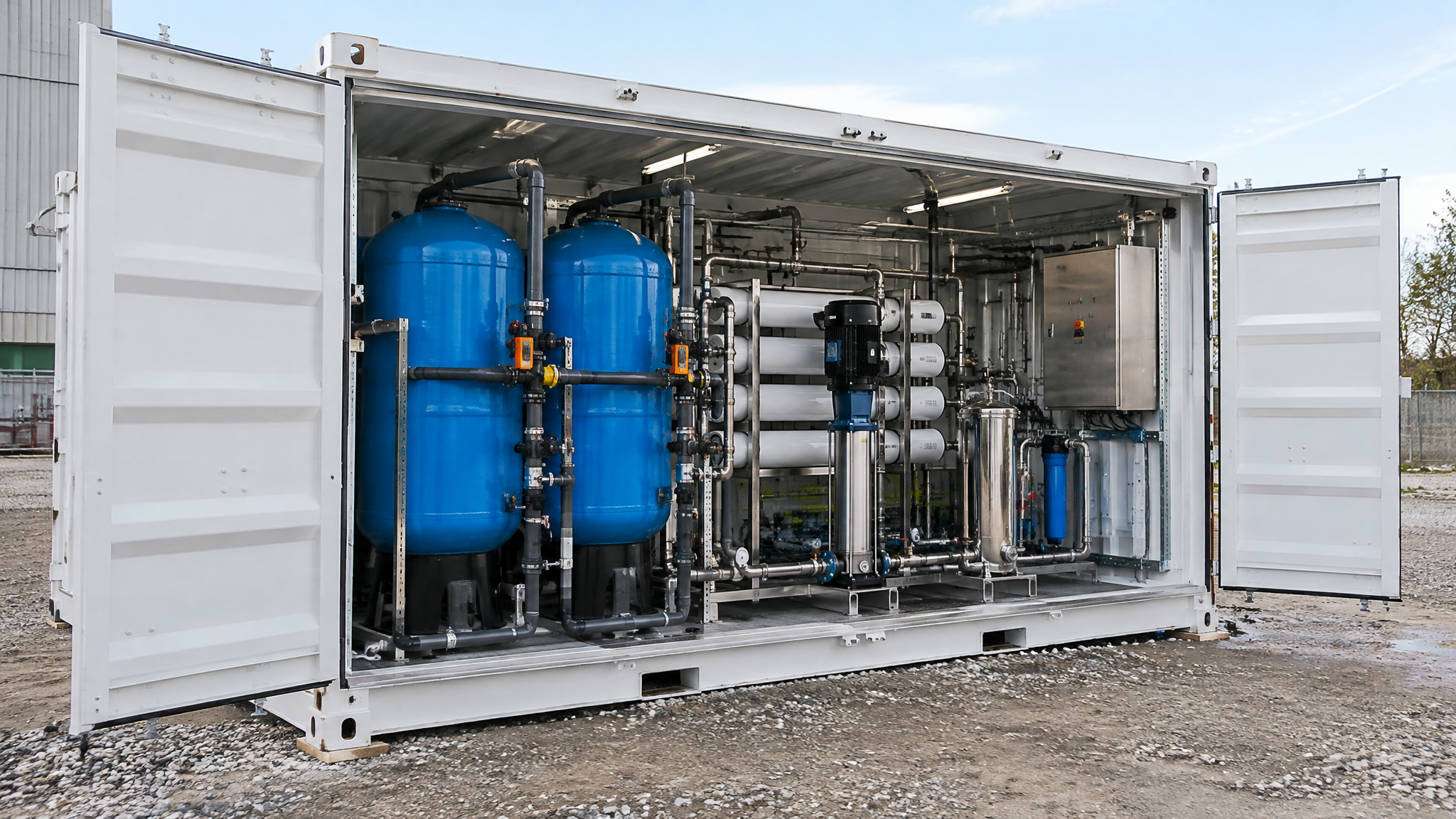 Containerised ETP/STP Systems
