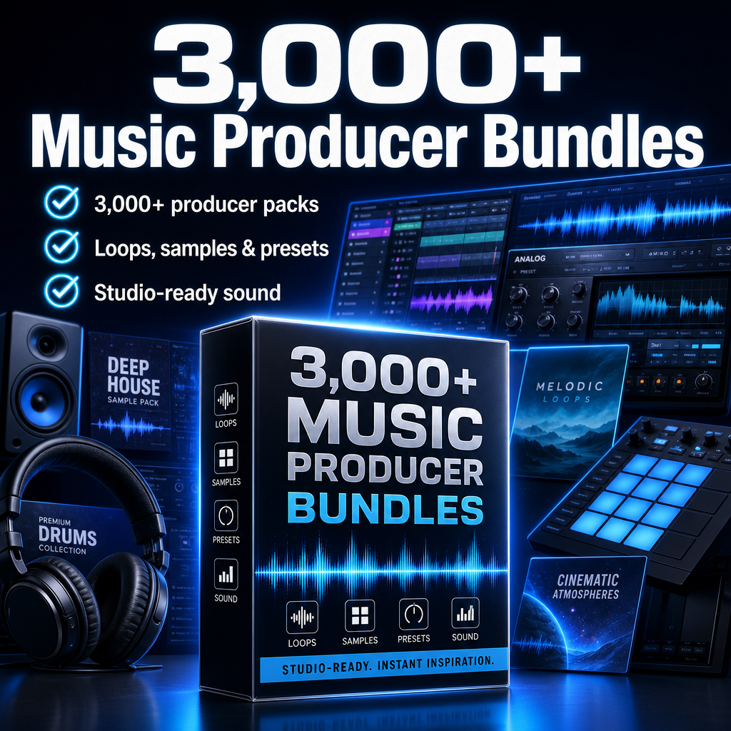 3,000+ Music Producer Bundles