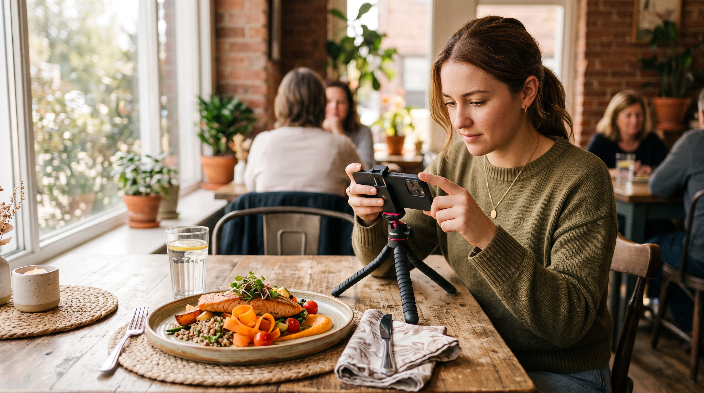 Collaborare con food blogger e creator locali