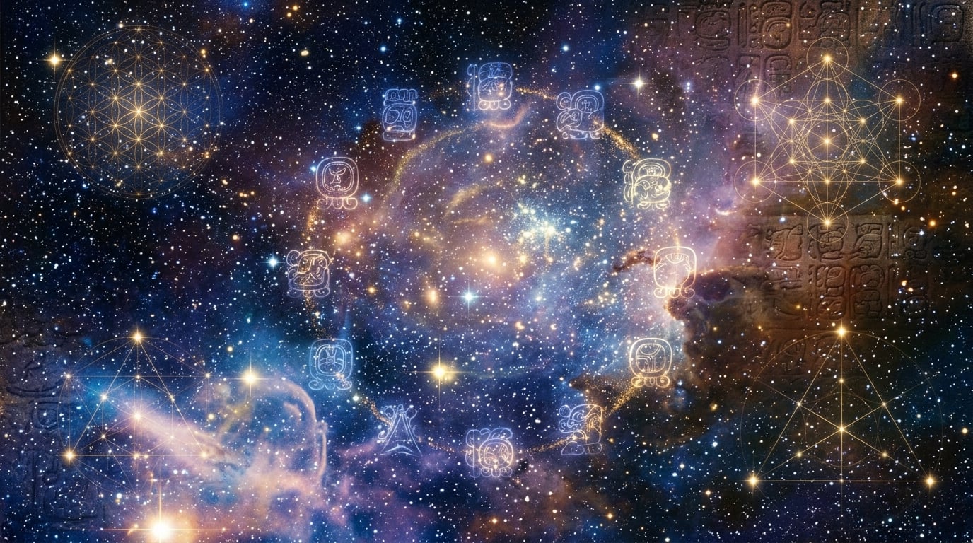 Fondo cósmico maya