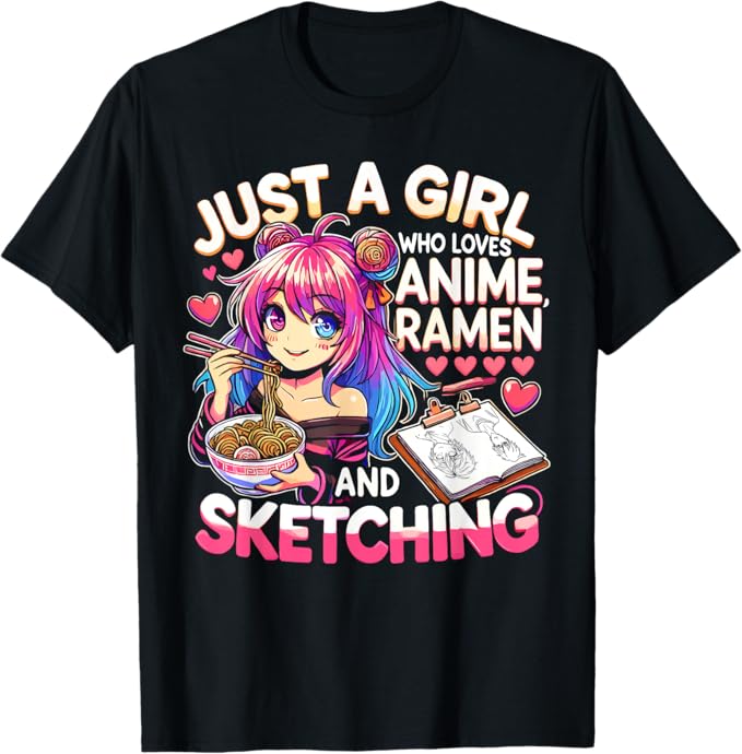 Anime Ramen Tee