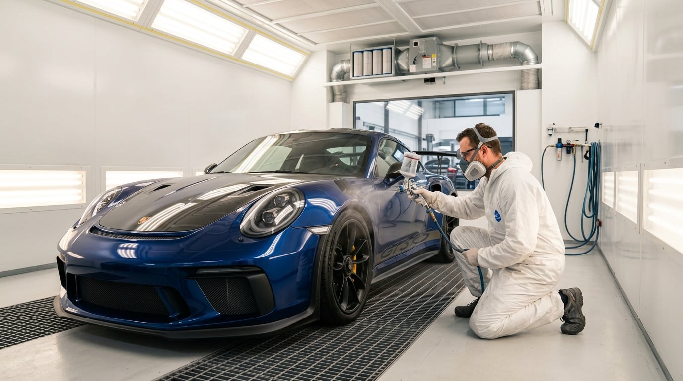 Professionelle Fahrzeuglackierung bei Gudermann GmbH in Mülheim an der Ruhr