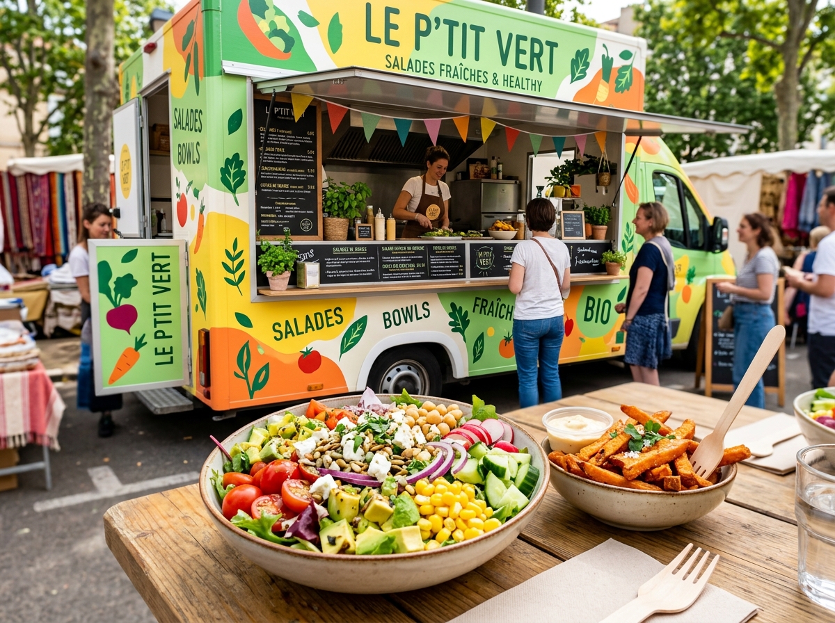 Le Saladier — food truck Healthy à Caen