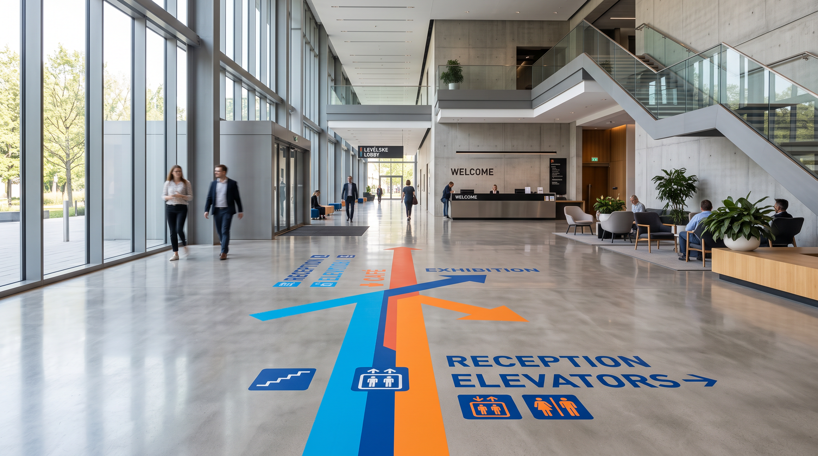 Floor Graphics & Wayfinding Signage: A UK Business Guide
