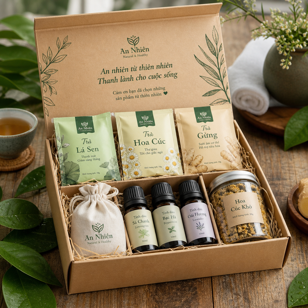 Set quà tặng "Tinh hoa vùng đất Quế"