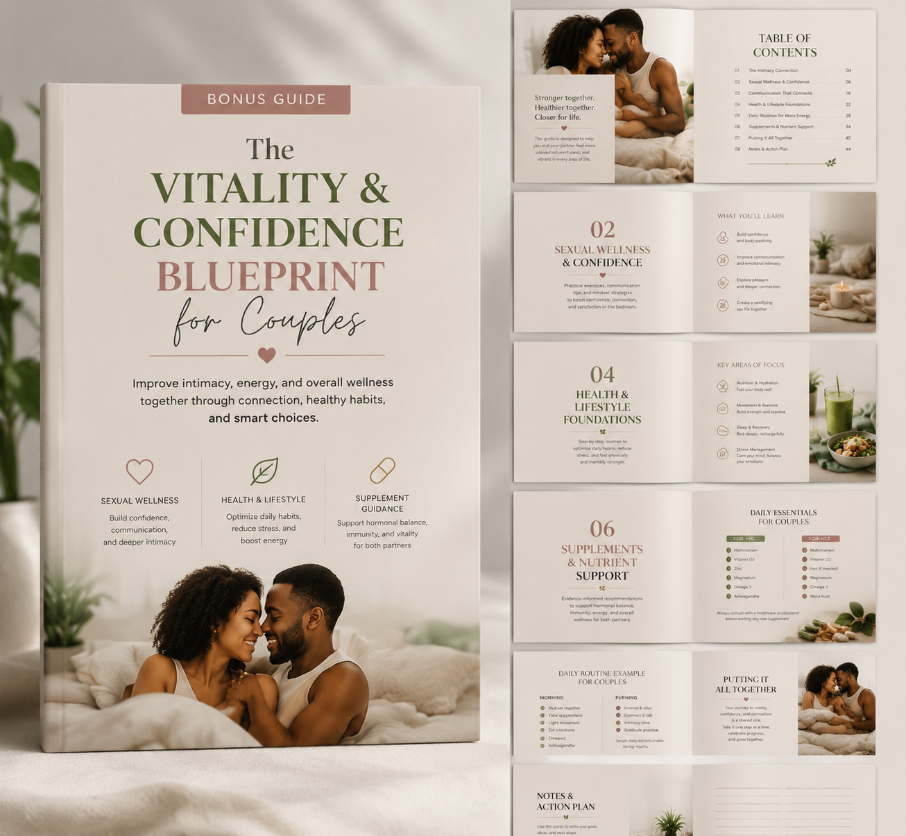 The Vitality & Confidence Blueprint for Couples — bonus mockup