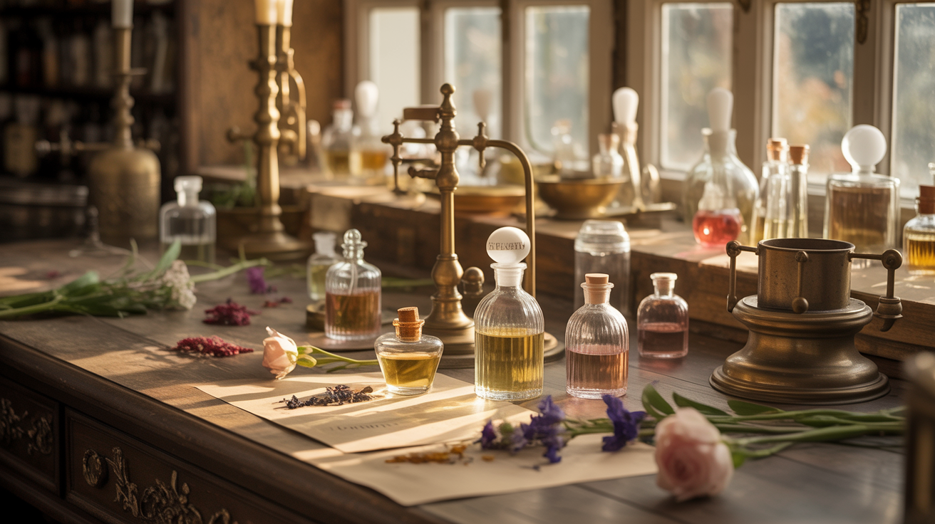Atelier de parfumerie