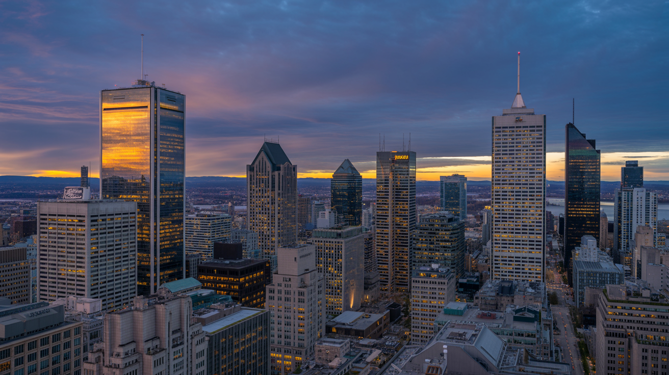 Montreal Skyline