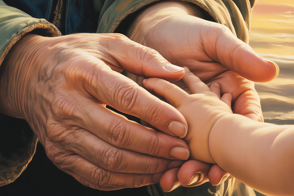 Ilustracija za priču: Majčine ruke koje su gradile snove - priča o beskrajnoj ljubavi