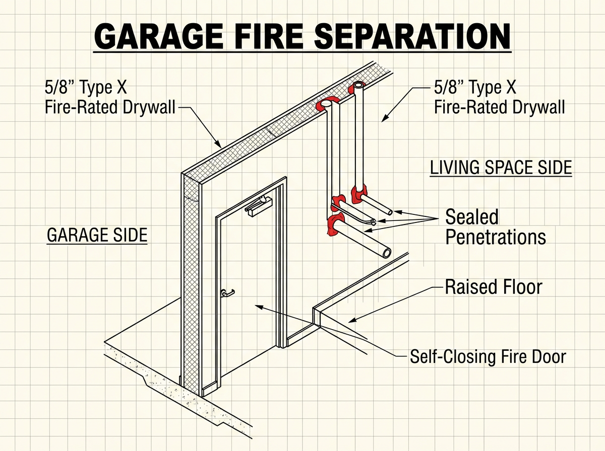 Reference: Garage Fire Separation