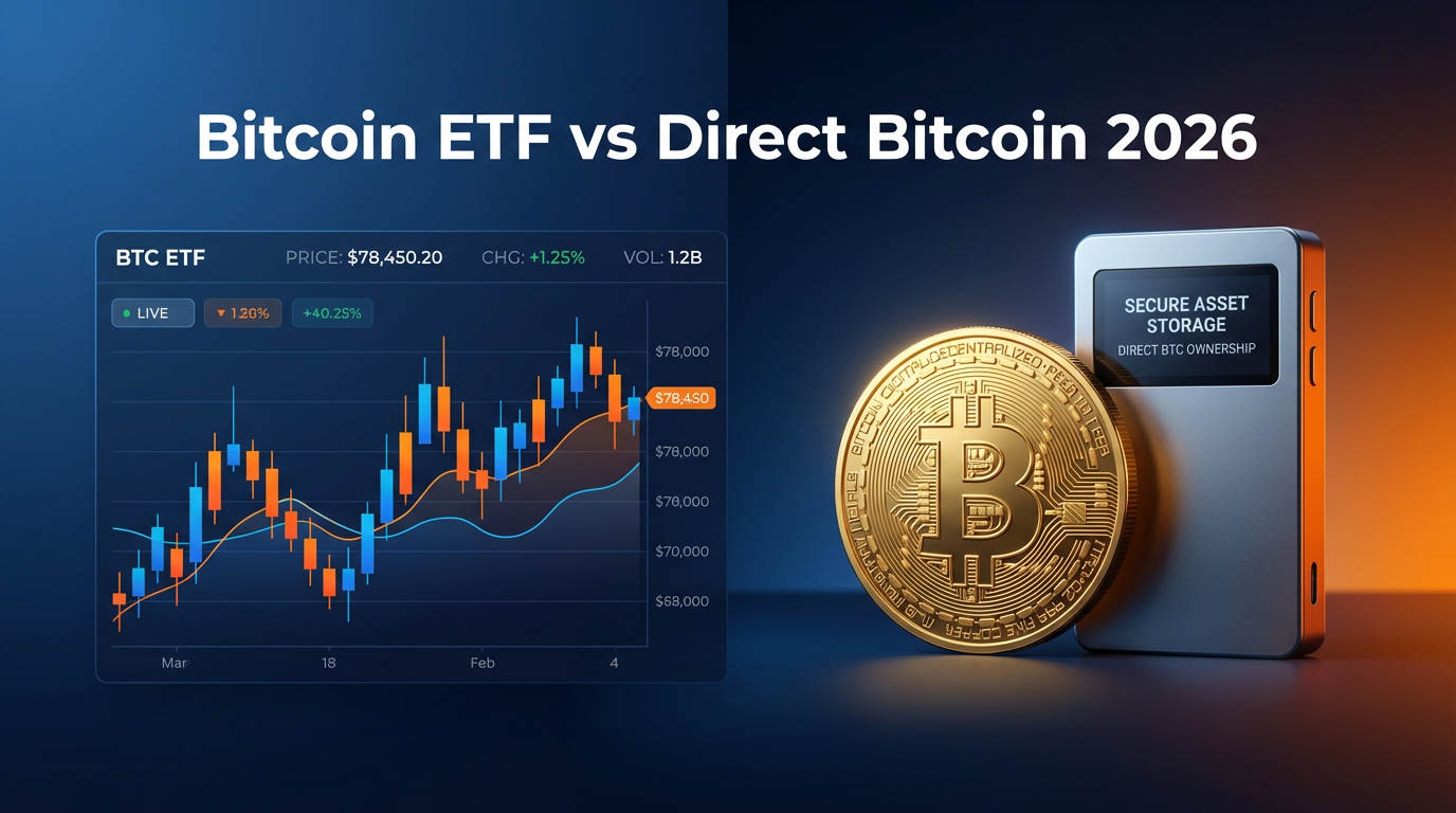 Bitcoin ETF vs Buying Bitcoin Directly: Which Is Right for You in 2026?