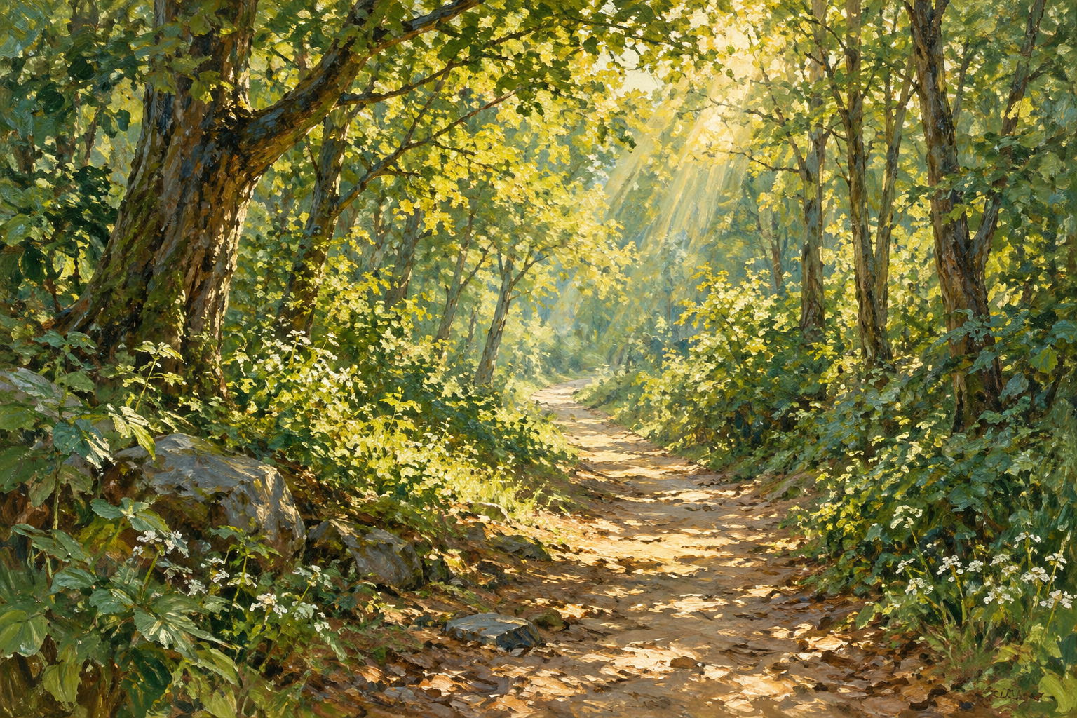 Trilha na Floresta