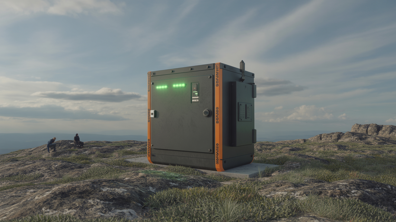 Maintenance-free battery system deployed in harsh industrial environment