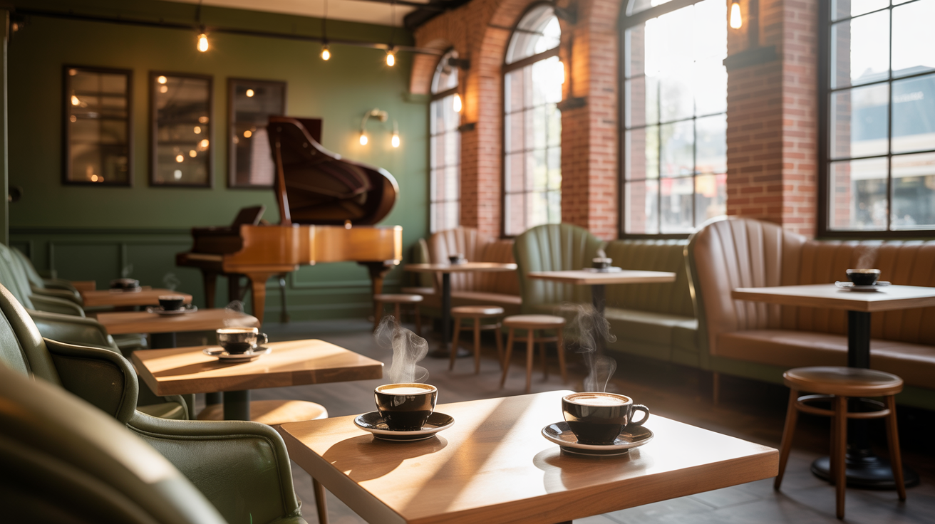 Coffee shop ambiance