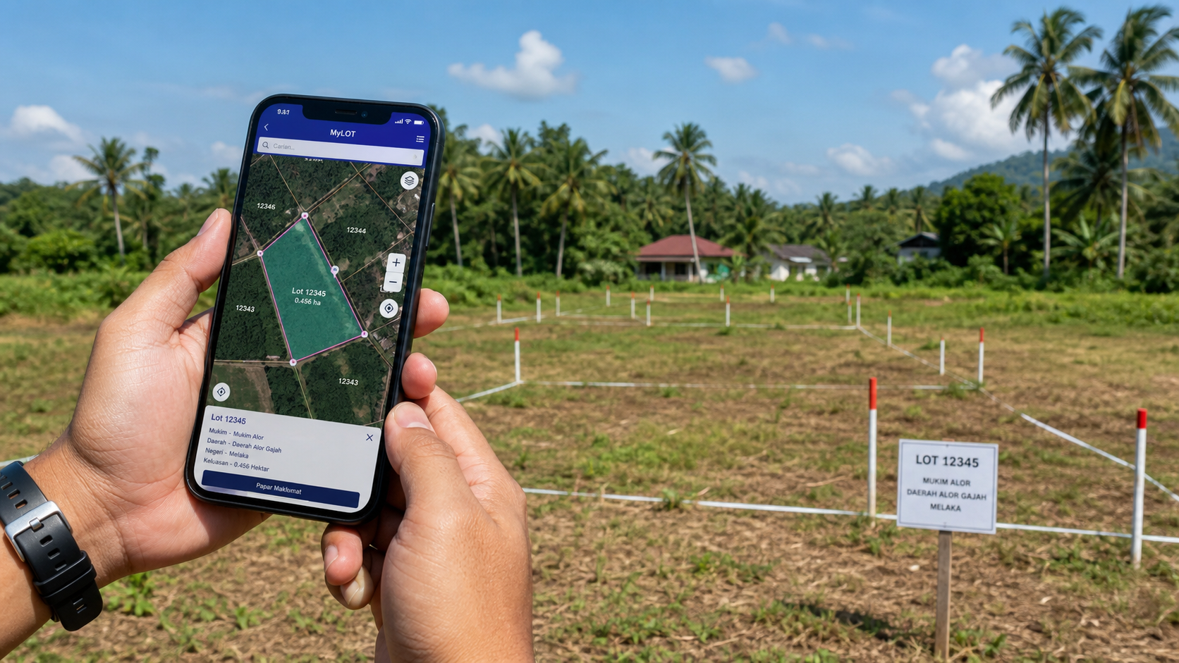Cara Menggunakan Aplikasi MyLOT Untuk Semakan Lot Tanah
