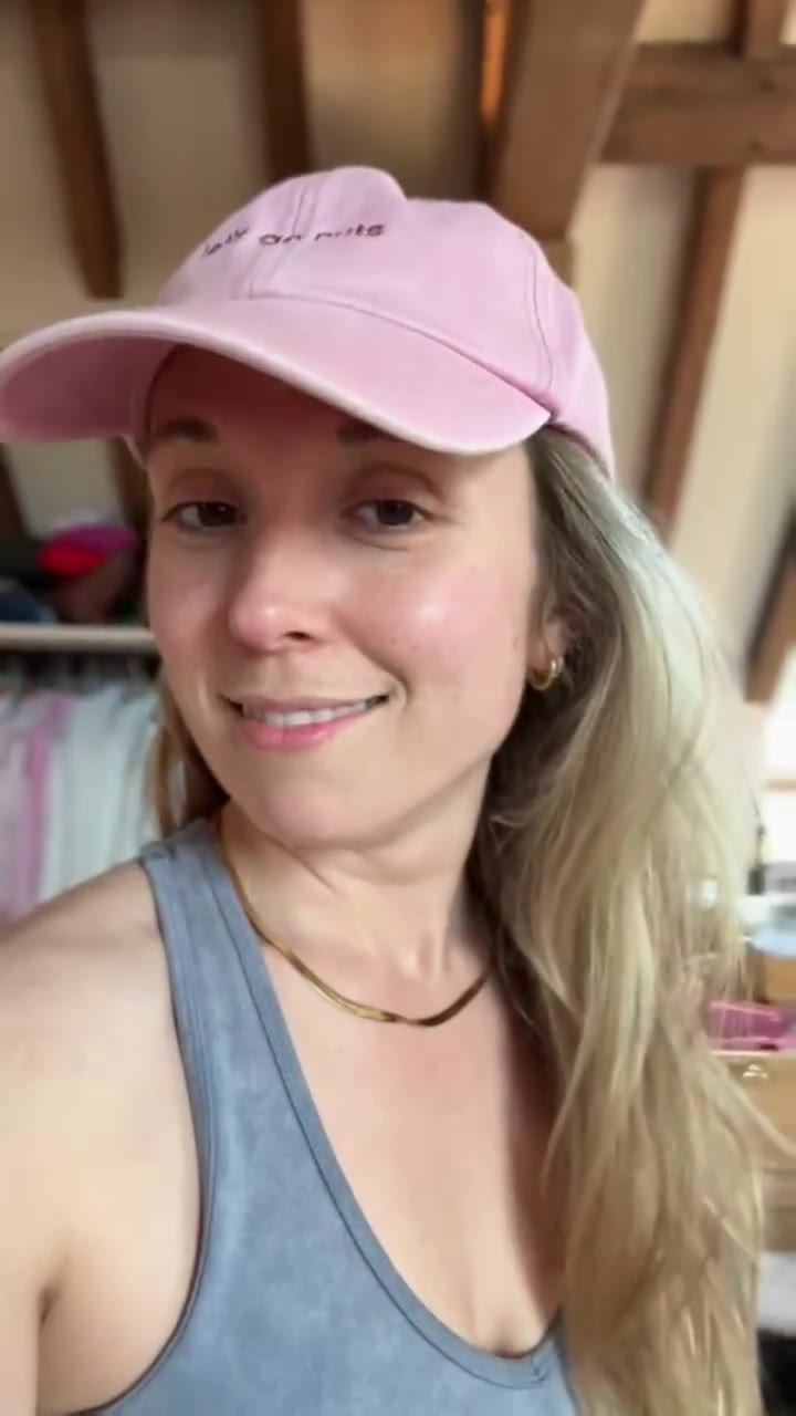 Let’s go nuts Pink cap 
