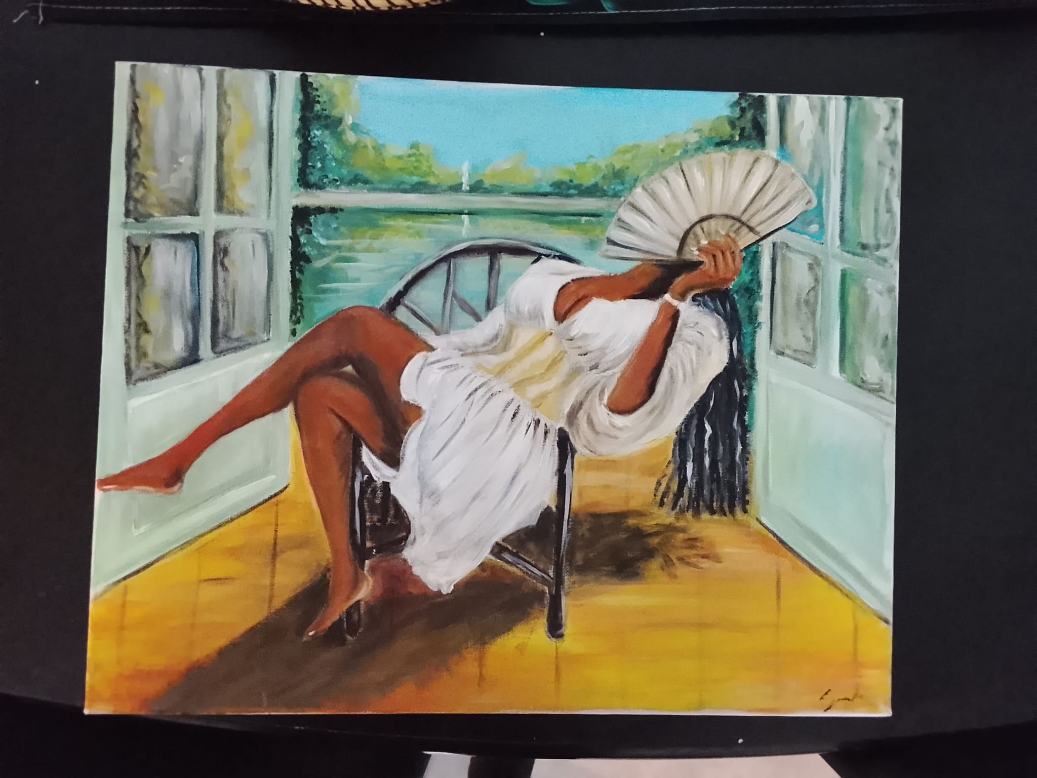 La Femme à l'Éventail