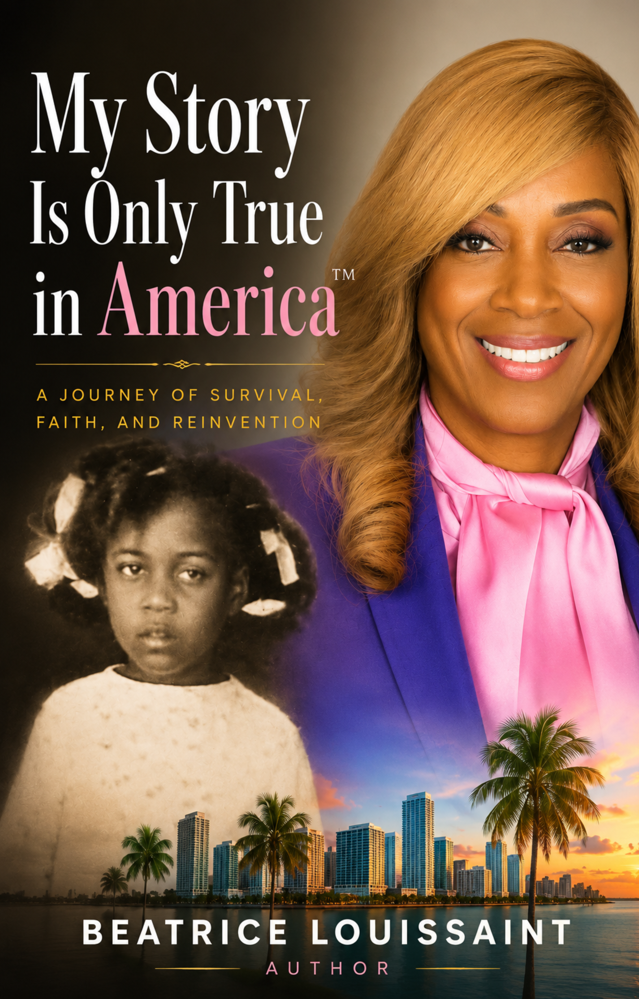 Book cover: My Story Is Only True In America™ by Beatrice Louissaint