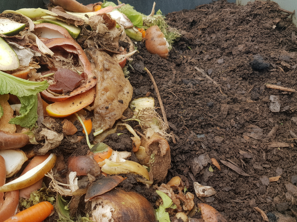 Proceso de compostaje - De residuo orgánico a compost regenerativo