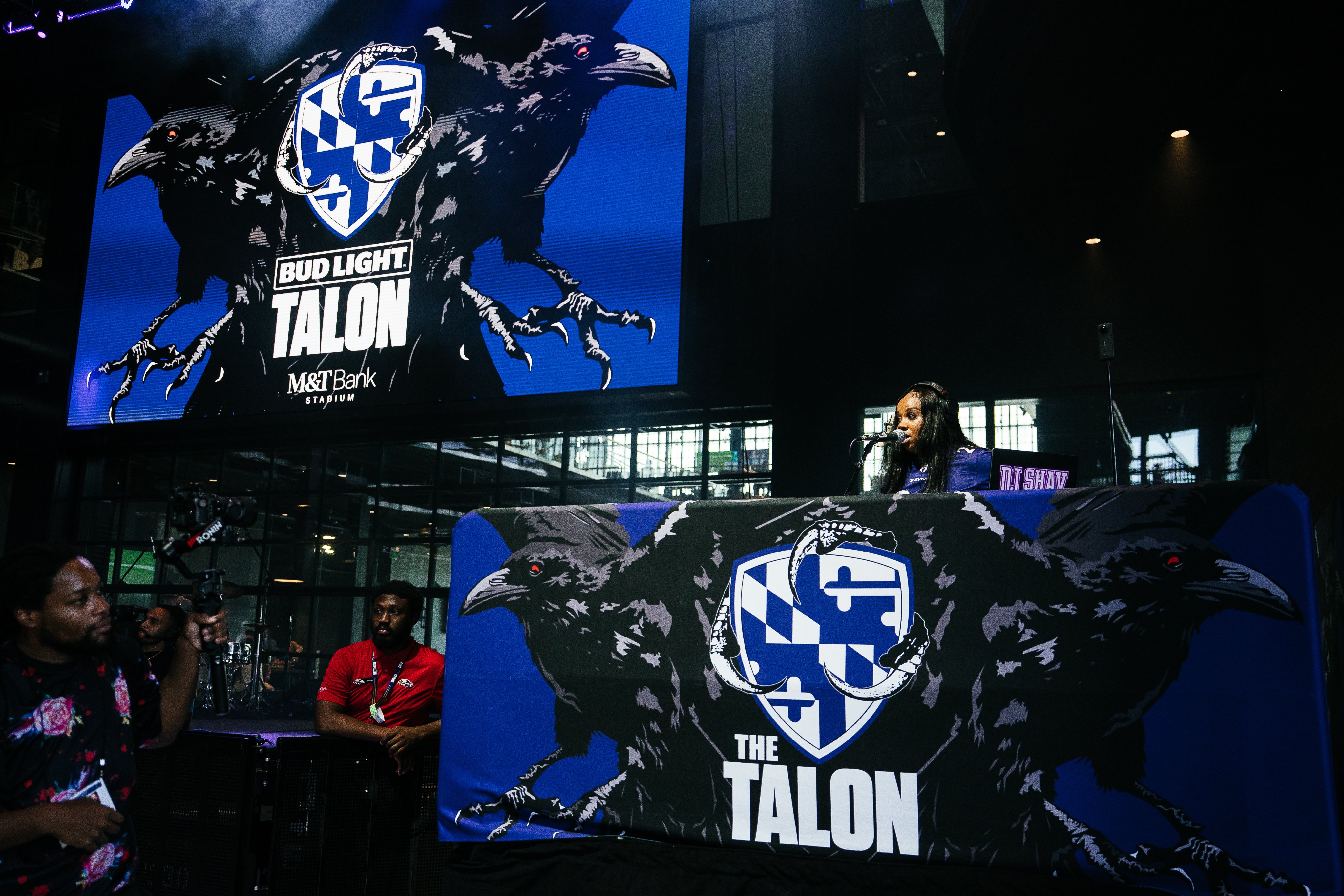 Bud Light Talon performance stage